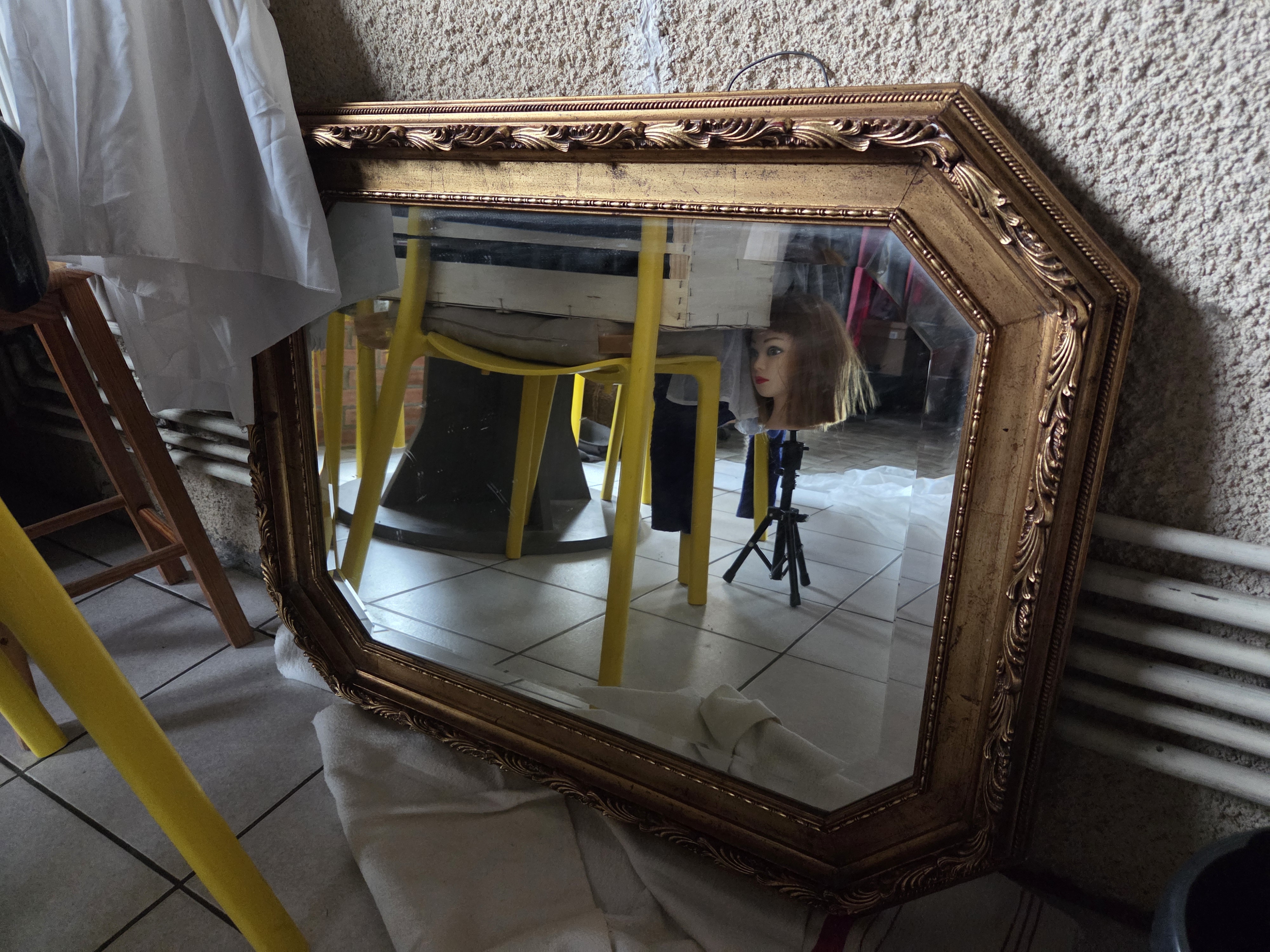 Miroir octogonal